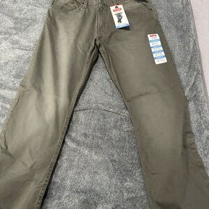 Wrangler Straight Fit Gray Pants